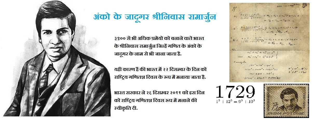 श्रीनिवास रामानुजन Shrinivas Ramanuj