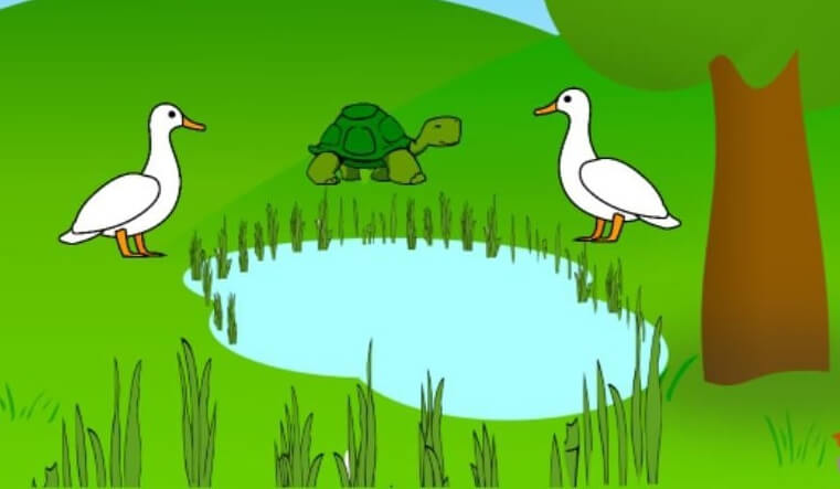 Panchtantra Story- Two Swan & Turtle