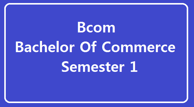 Download Mumbai University BCOM Question Paper