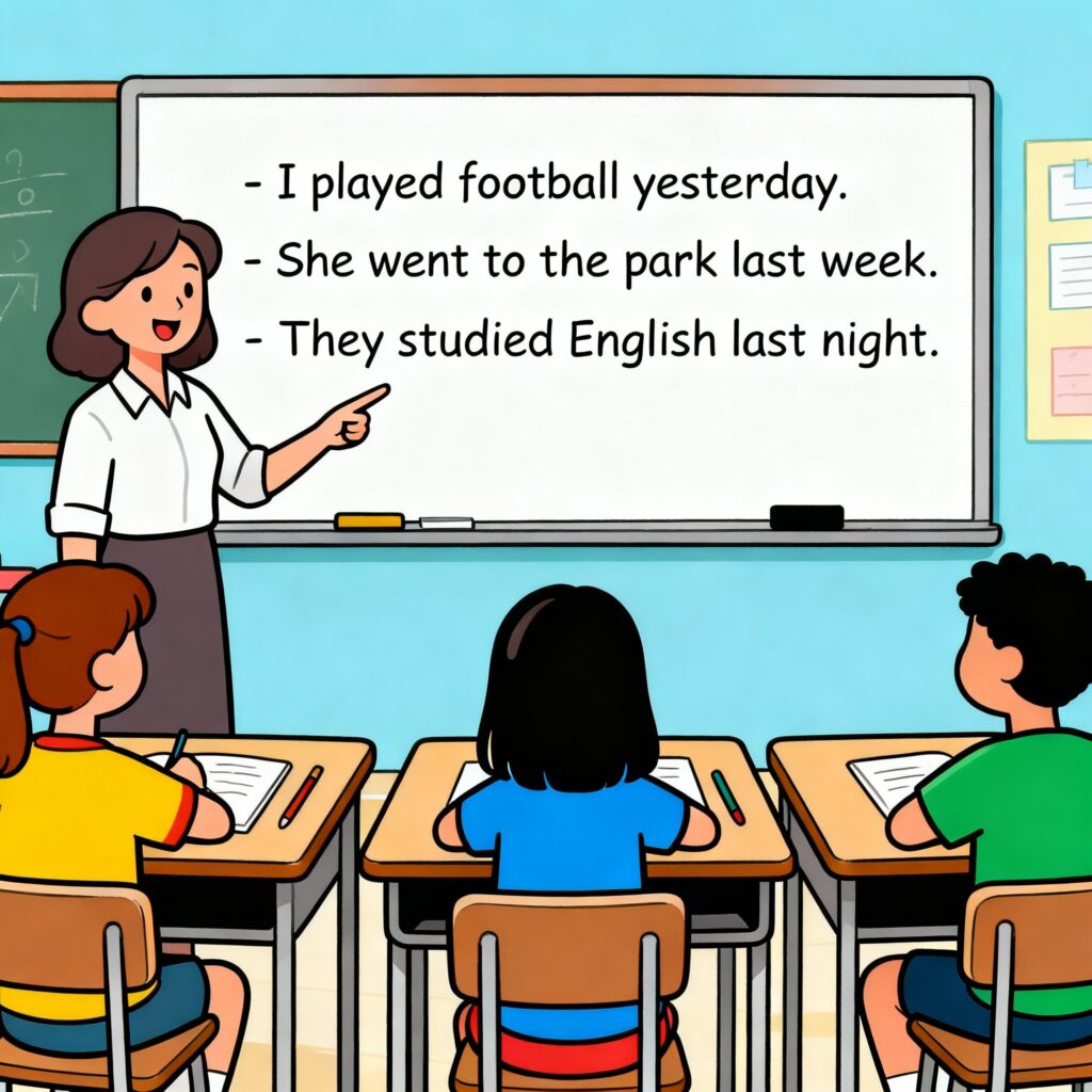 Past Tense in English Grammar in Hindi 