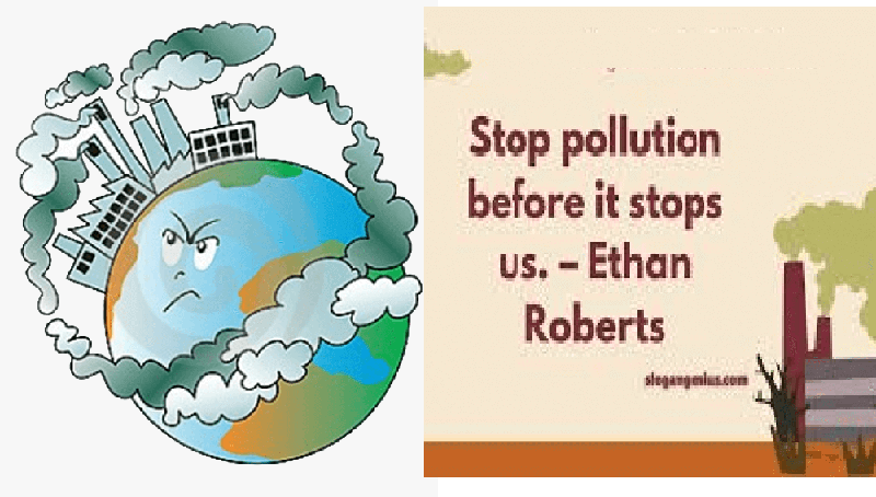 Pollution in hindi language essay